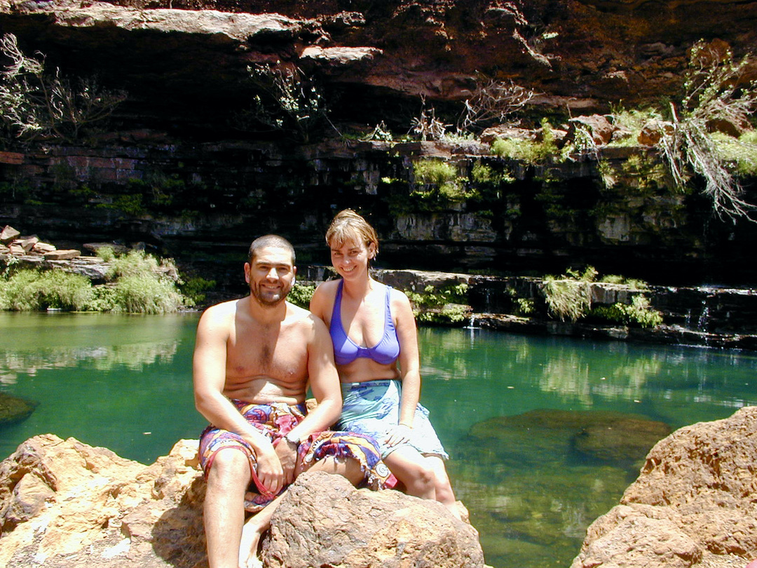 David and Sharon Schindler in Western Australia