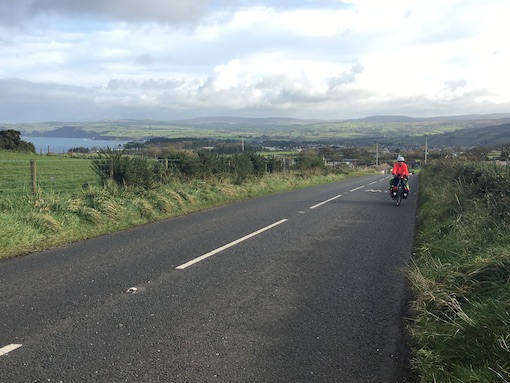 Bike touring from Ballycastle to Portrush