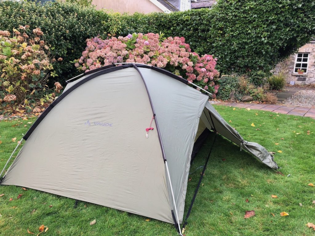 Vaude 3 person tent for bike touring