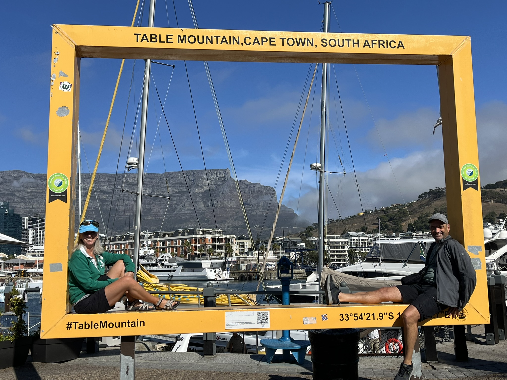 Sharon and David Schindler in Cape Town South Africa