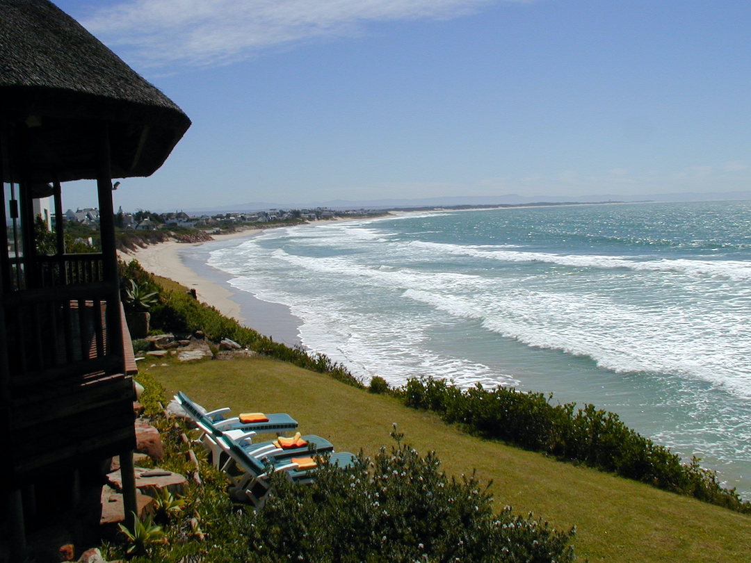 Sea view of St Francis Bay from The Beach House