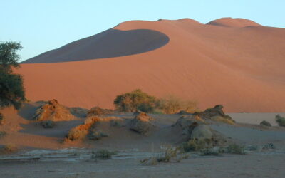 Sunrise in Sossusvlei