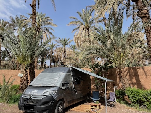 Morocco in a camper van