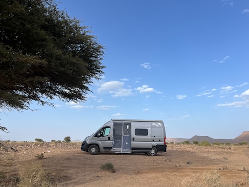 Morocco in a camper van